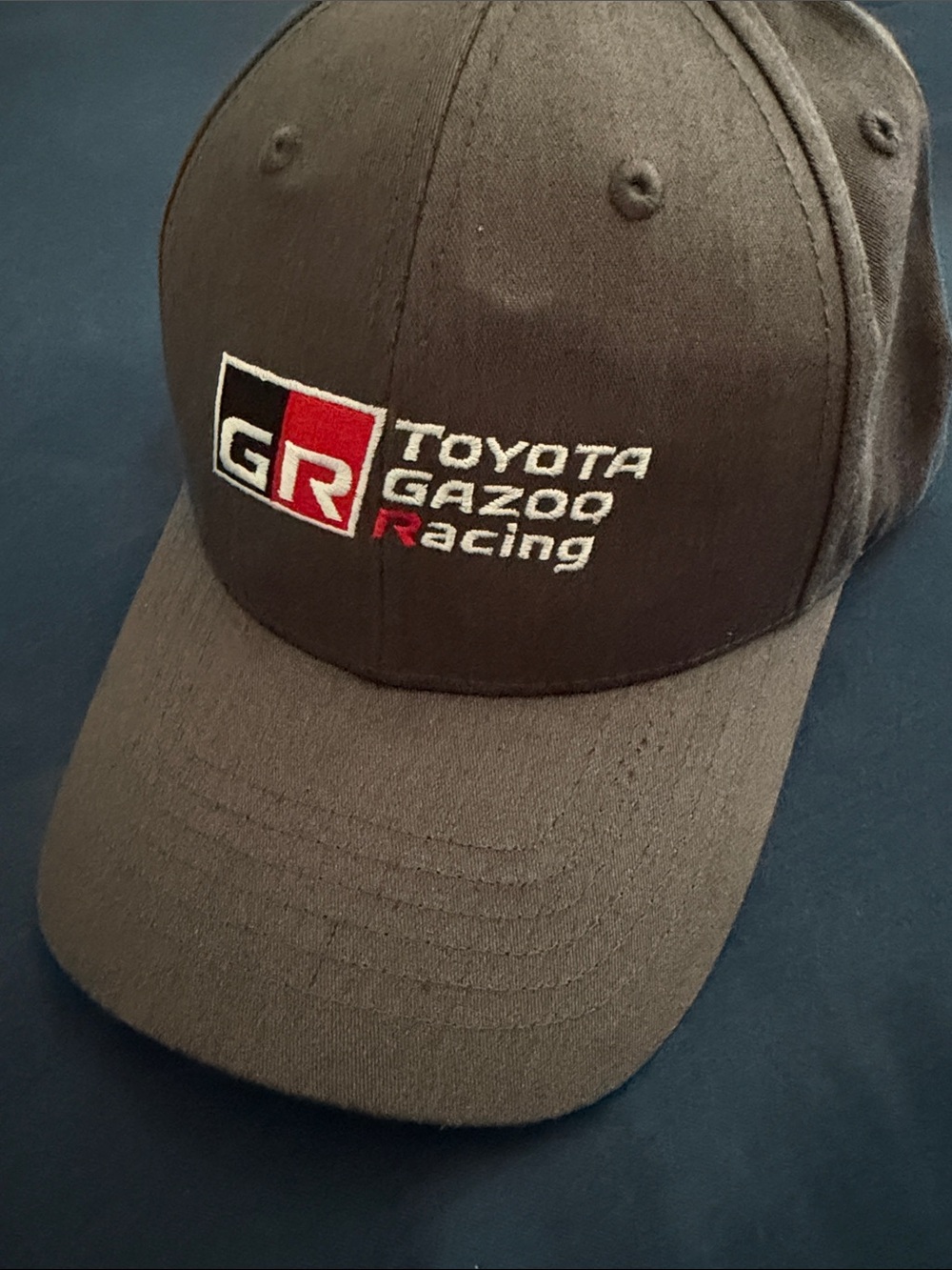 Toyota Gazoo Racing Brown Embroidered Baseball Cap